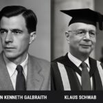 John Kenneth Galbraith et Klaus Schwab l’alliance fondatrice du Forum économique mondial