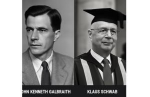 John Kenneth Galbraith et Klaus Schwab l’alliance fondatrice du Forum économique mondial